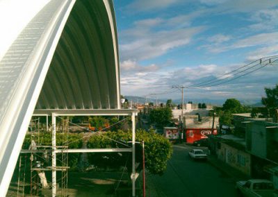 Instalación de arcotecho en Cuernavaca Morelos